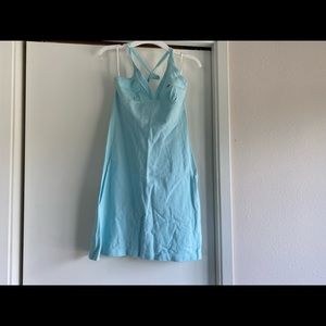 Light blue Lacoste Halter dress